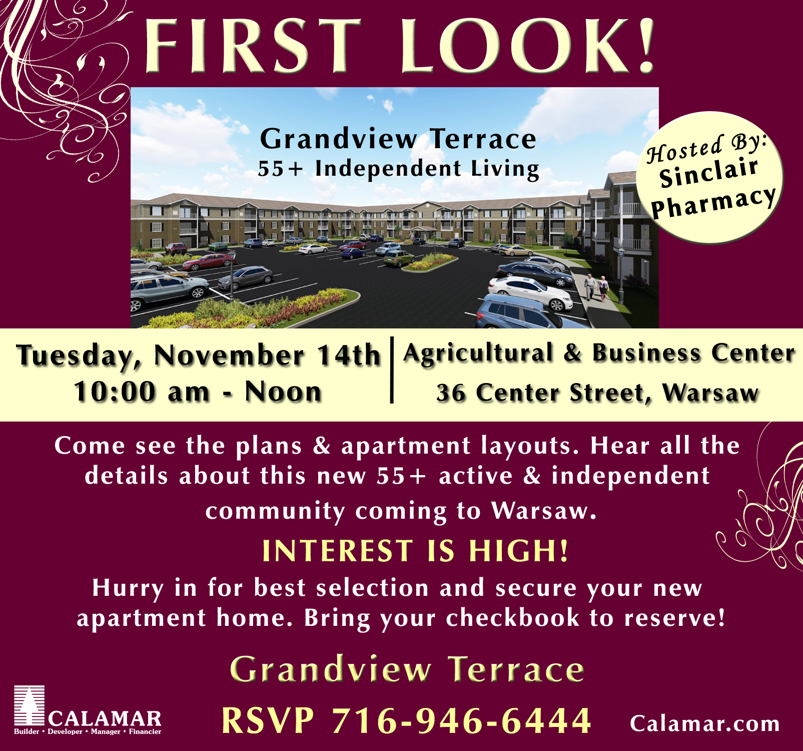 Warsaw, NY Senior Living Community & Apartment Housing